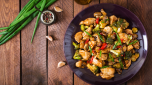 featured image of delicious and easy-to-make stir-fried chicken recipe