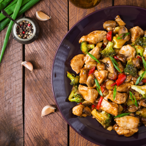 featured image of delicious and easy-to-make stir-fried chicken recipe